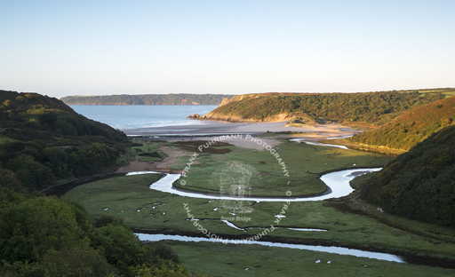 Three Cliffs Bay