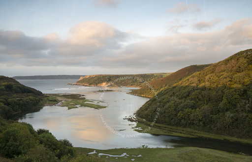 Three Cliffs Bay